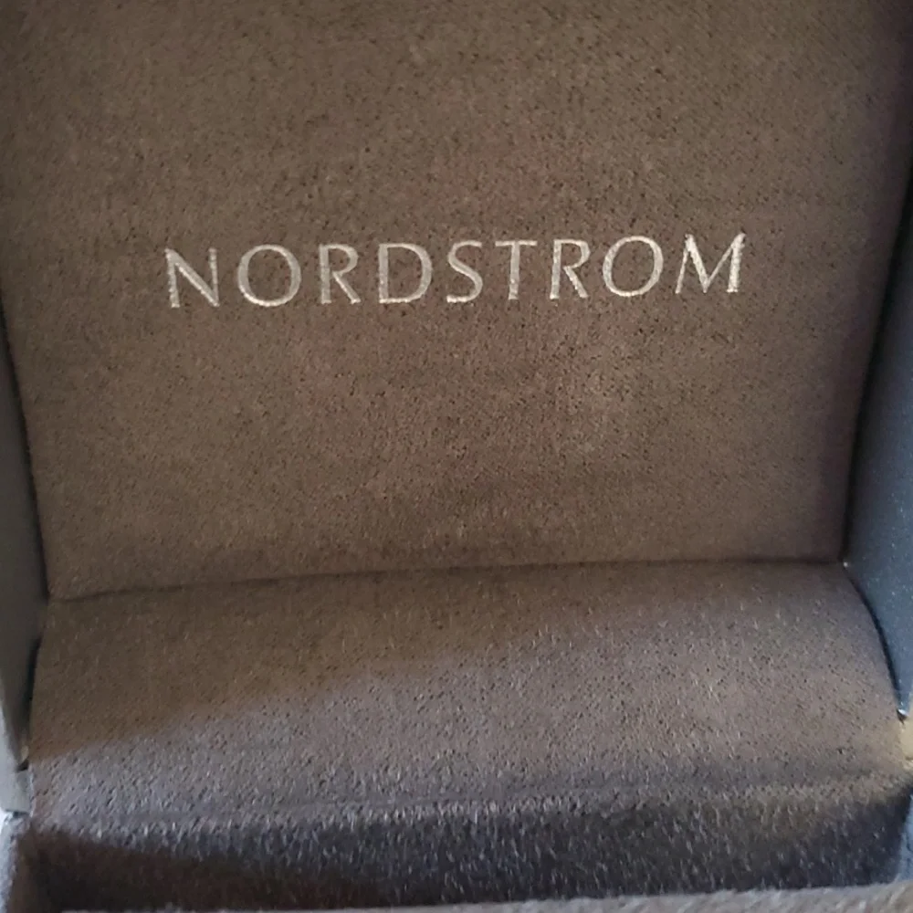 Nordstrom CZ Sterling Silver Earrings NIB - Picture 4 of 5